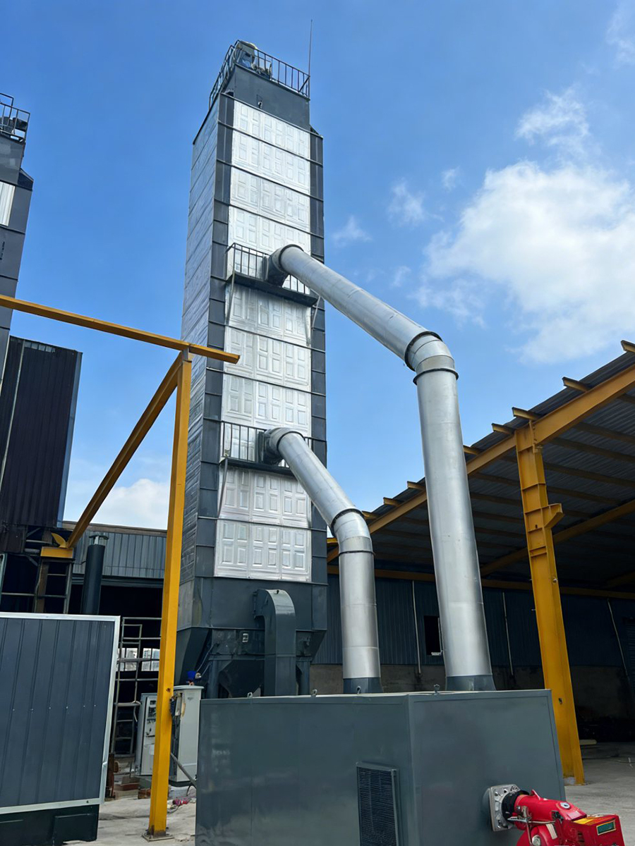 200吨粮食烘干塔