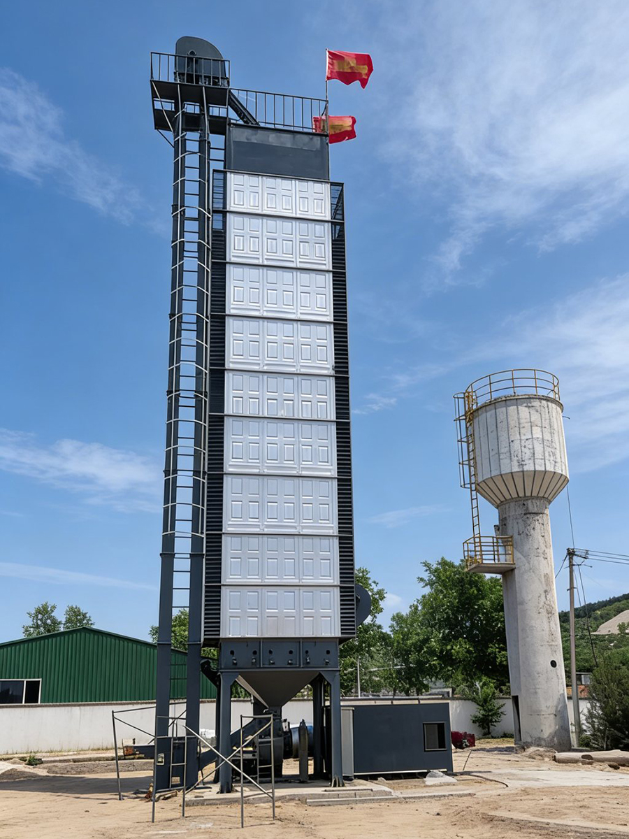 120吨粮食烘干塔