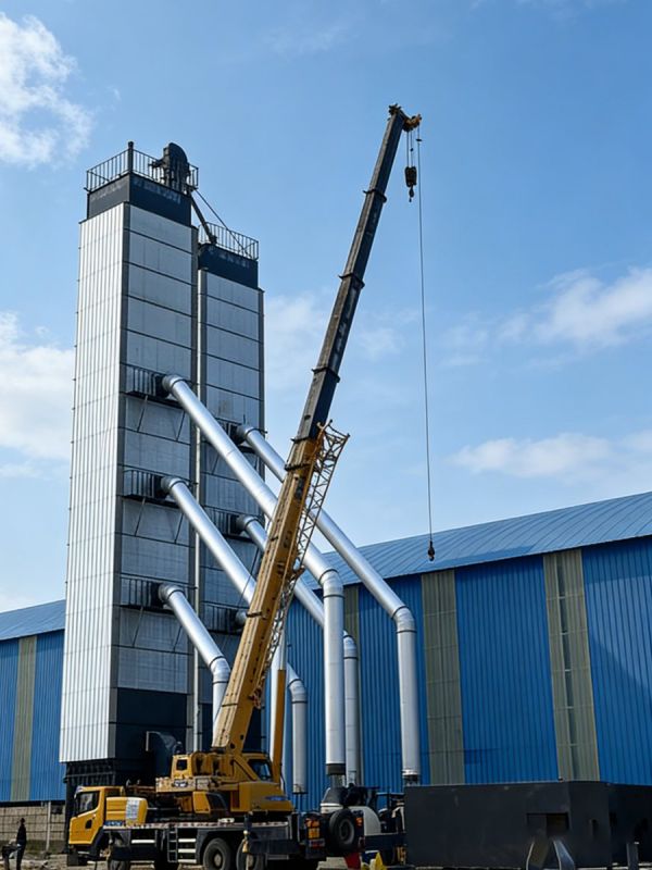 300吨粮食烘干塔