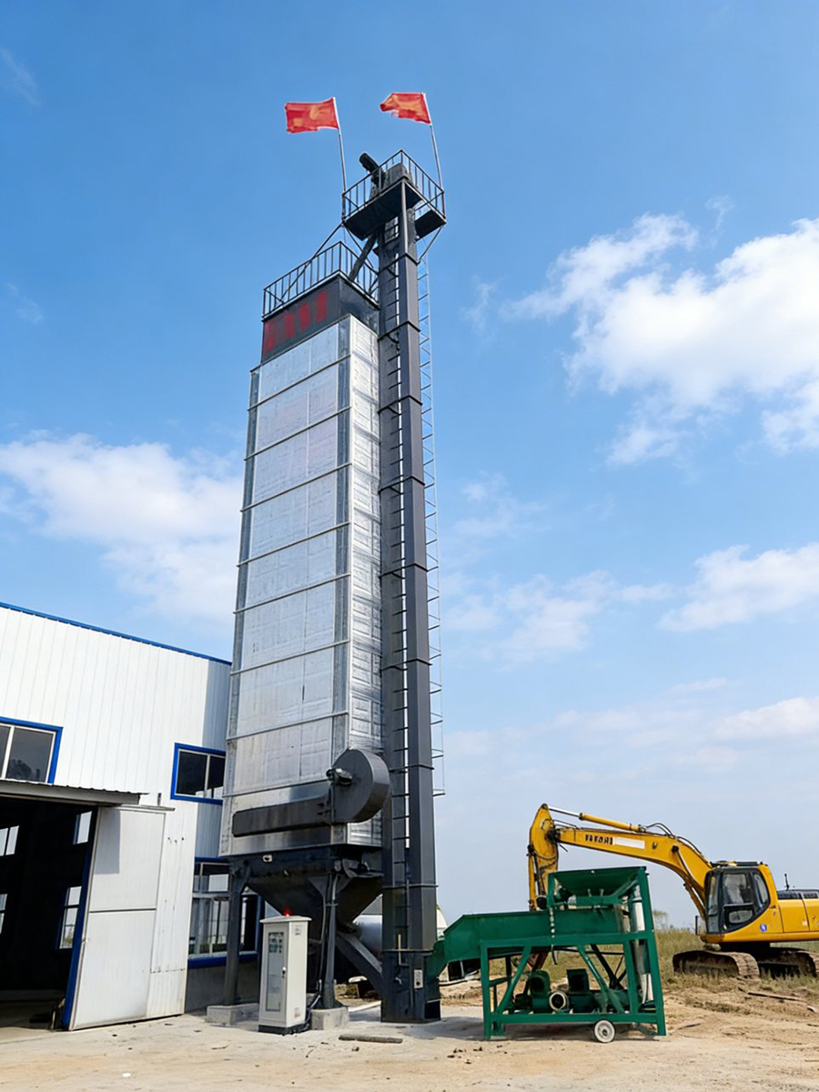 120吨粮食烘干塔